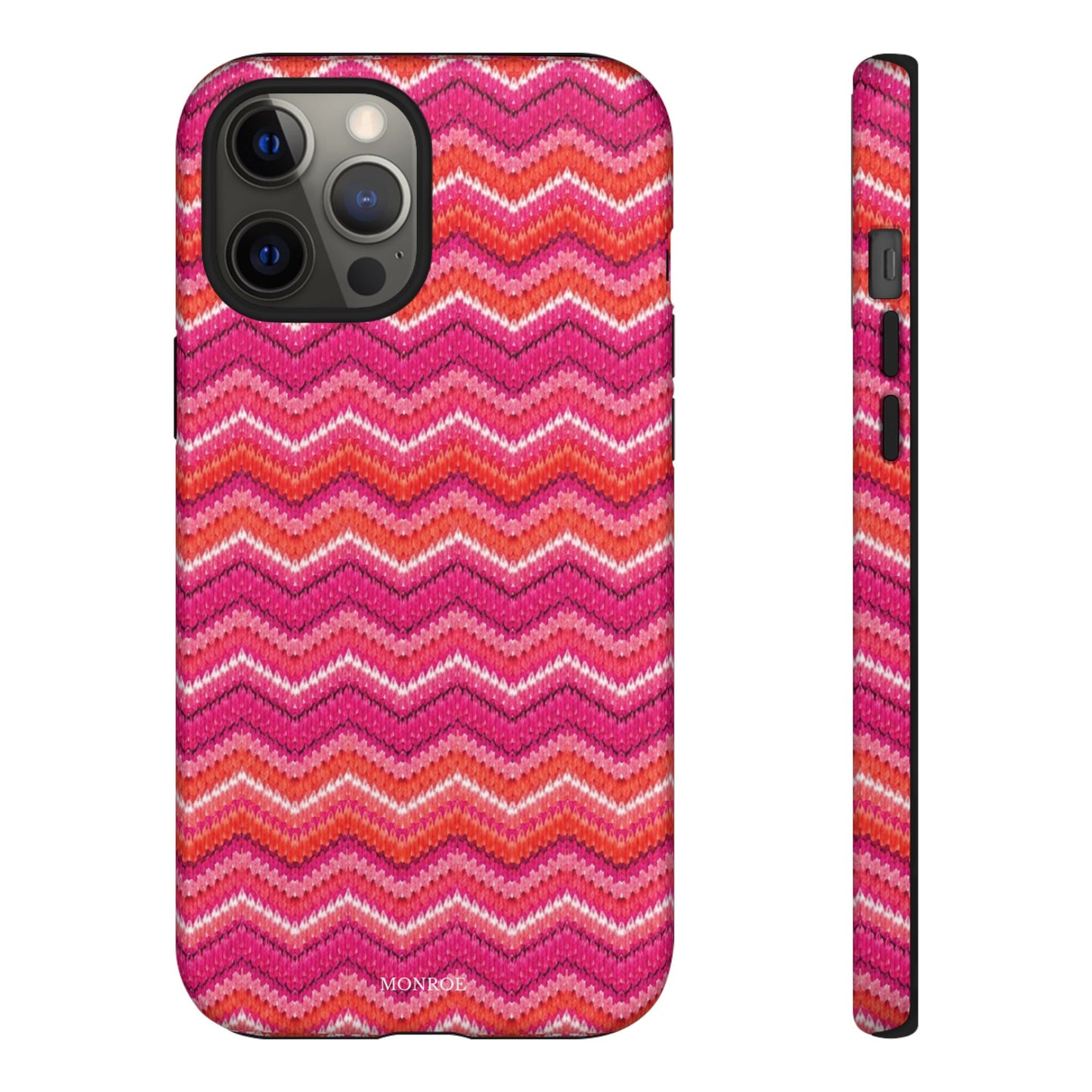 Pink Zigzag Tough Case