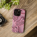 Pink Ghosts Phone Case