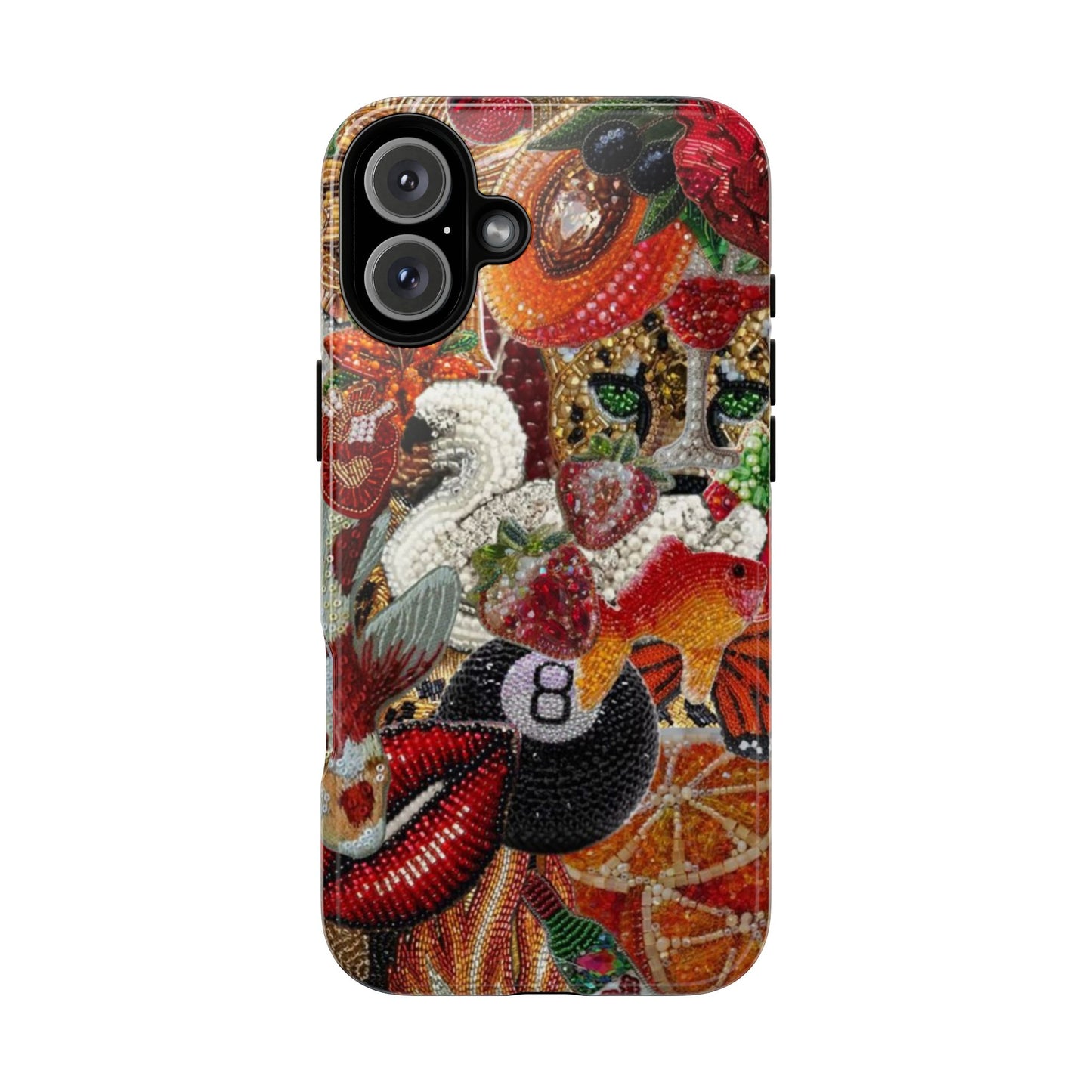 Decorative Collage Tough Case