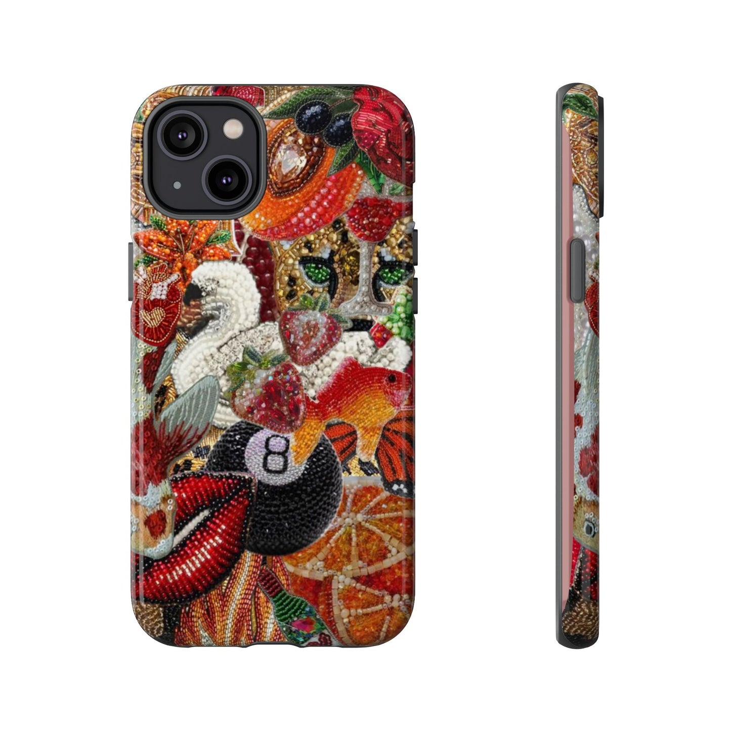 Decorative Collage Tough Case