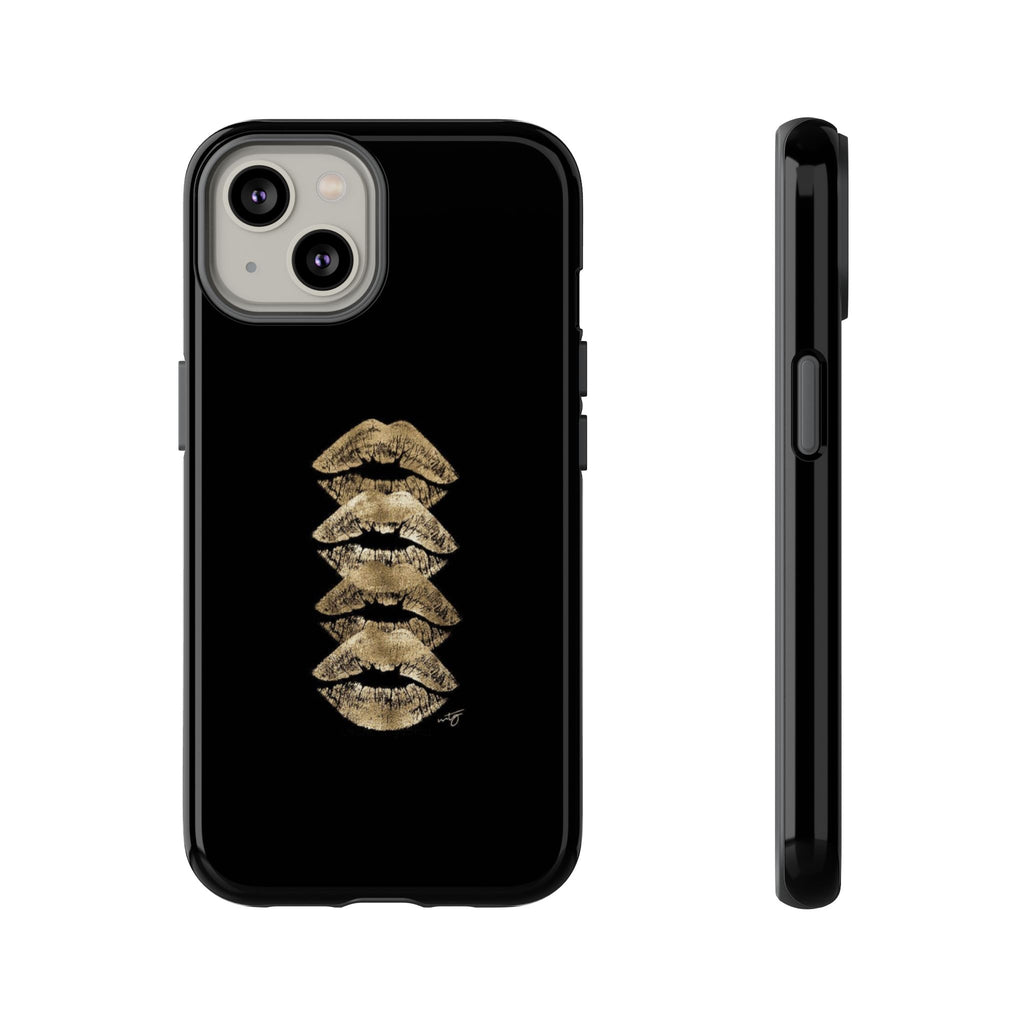 Golden Lipstick Phone Case