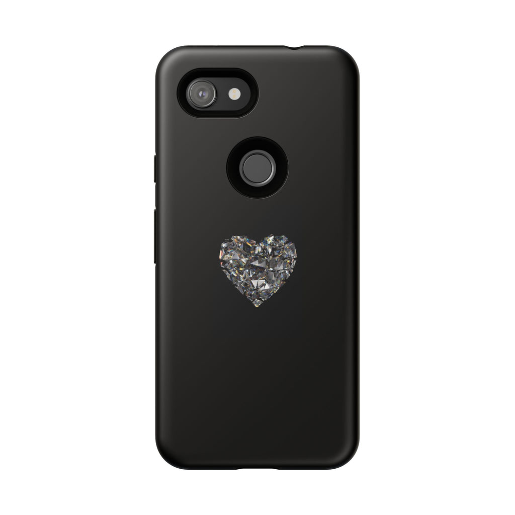 Crystal Heart Phone Case