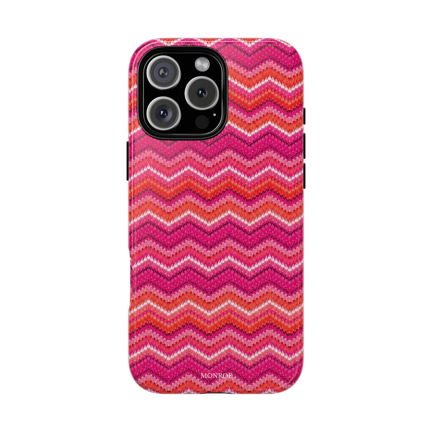 Pink Zigzag Tough Case