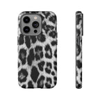 B&W Leopard Phone Case