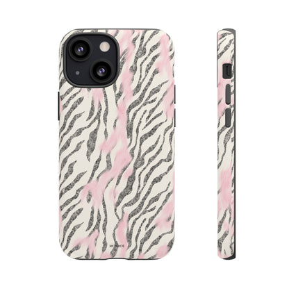 Light Pink Zebra Tough Case