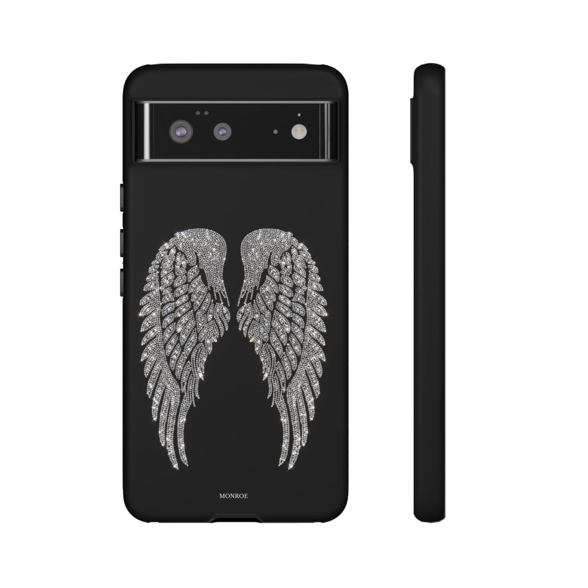 Silver Angel Wings Tough Case