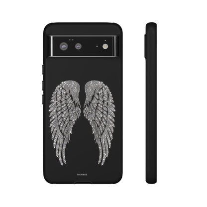 Silver Angel Wings Tough Case