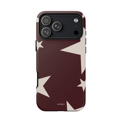 Burgundy Stars Tough Case