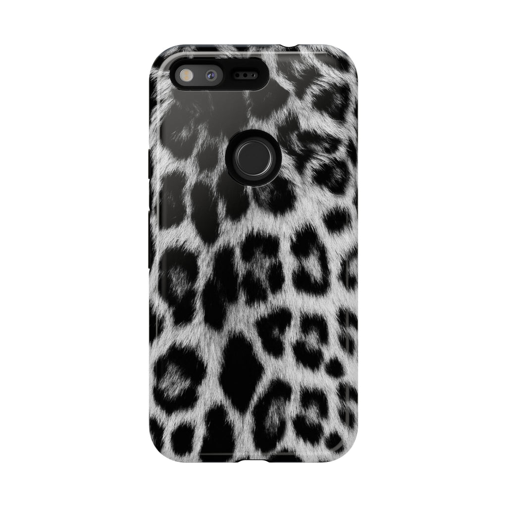 B&W Leopard Phone Case