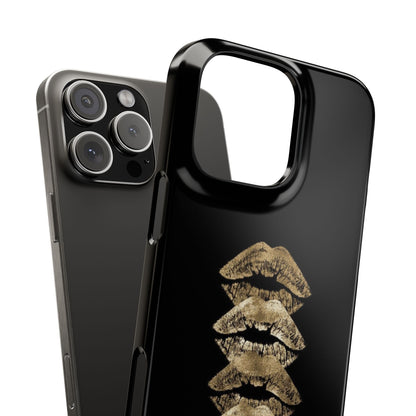 Gold Kiss Stack Case