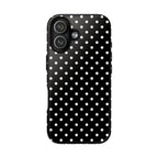 Black Polka Dot Phone Case