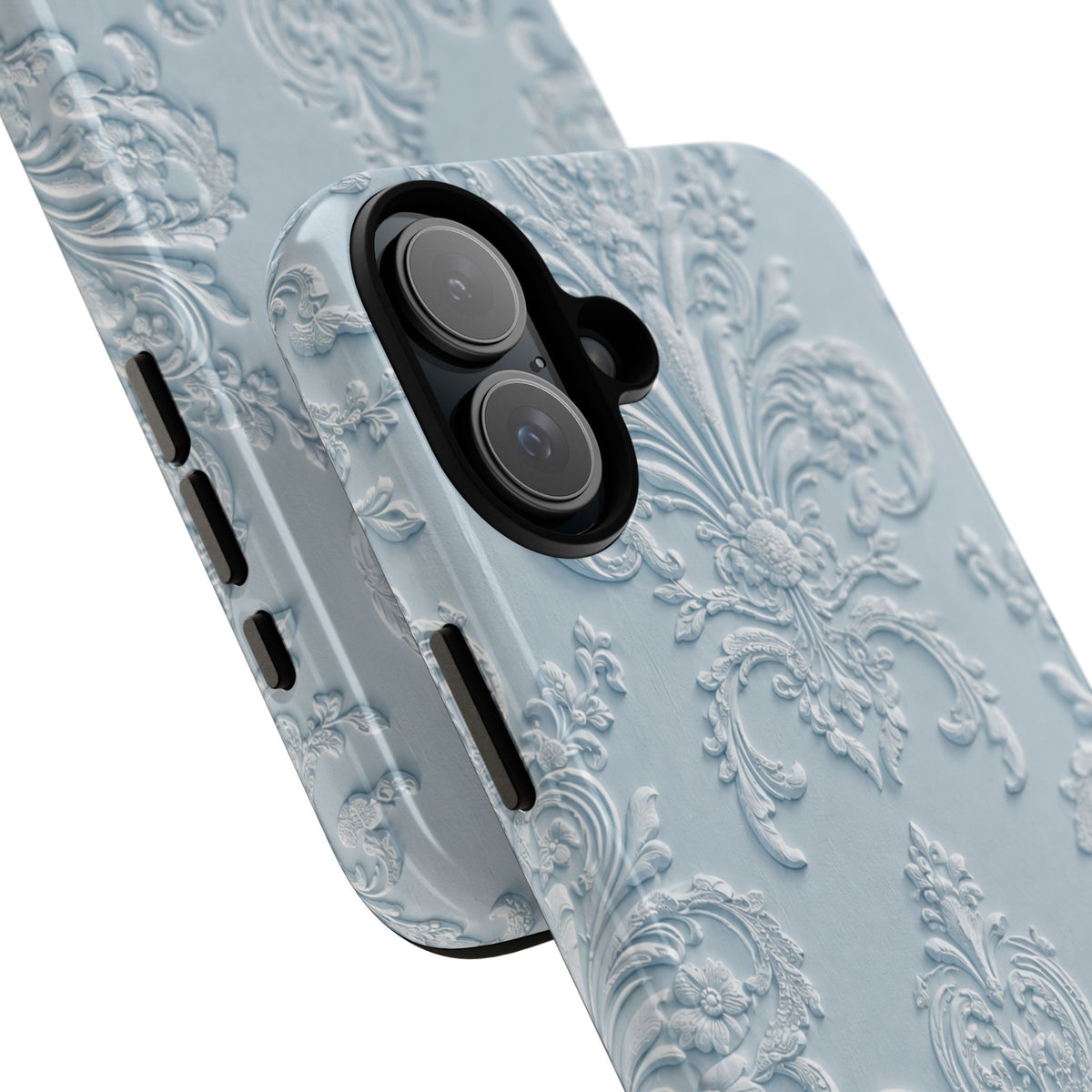 Blue Vintage Pattern Tough Case