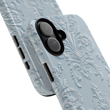 Blue Vintage Pattern Tough Case
