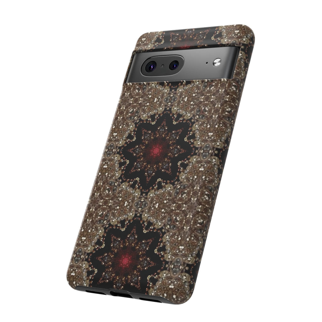 Brown Mandala Tough Protective Case