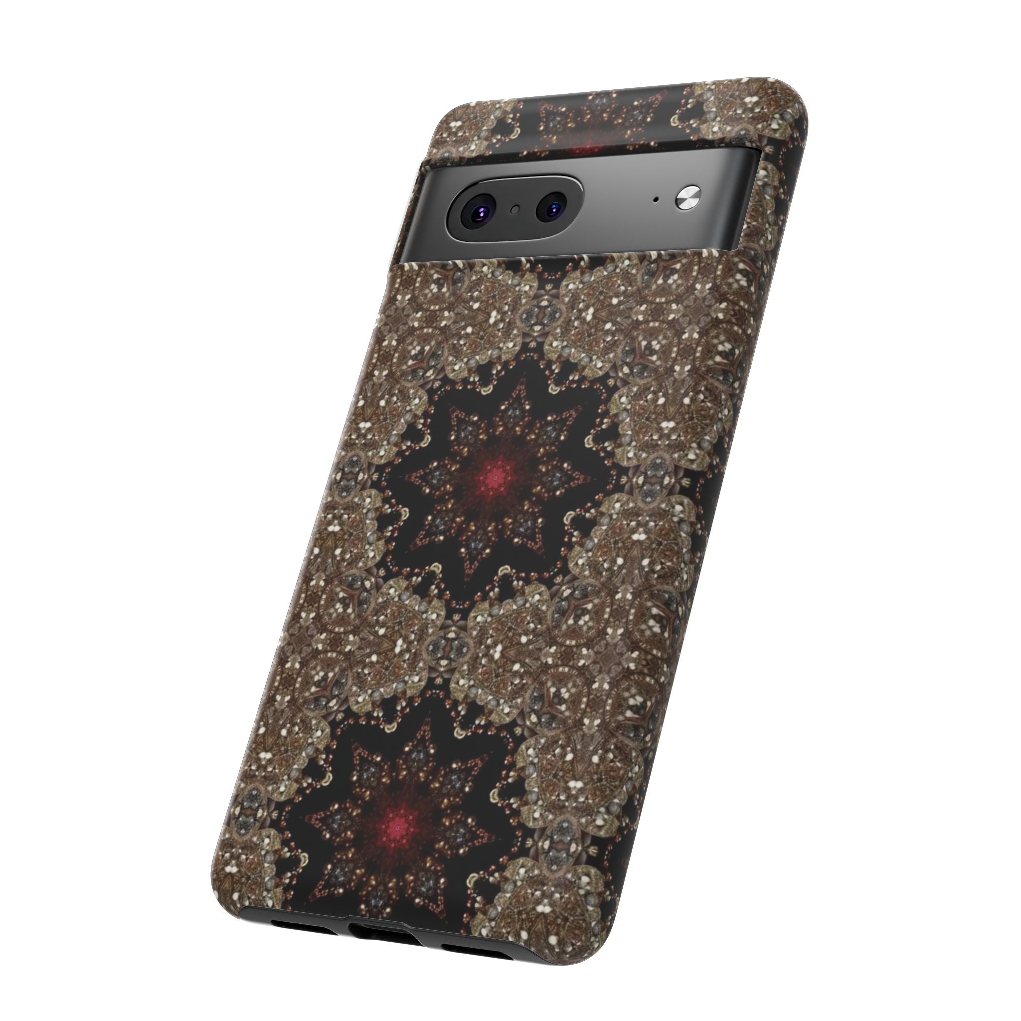 Brown Mandala Tough Protective Case