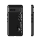 "Forever Blessed" Black Phone Cover