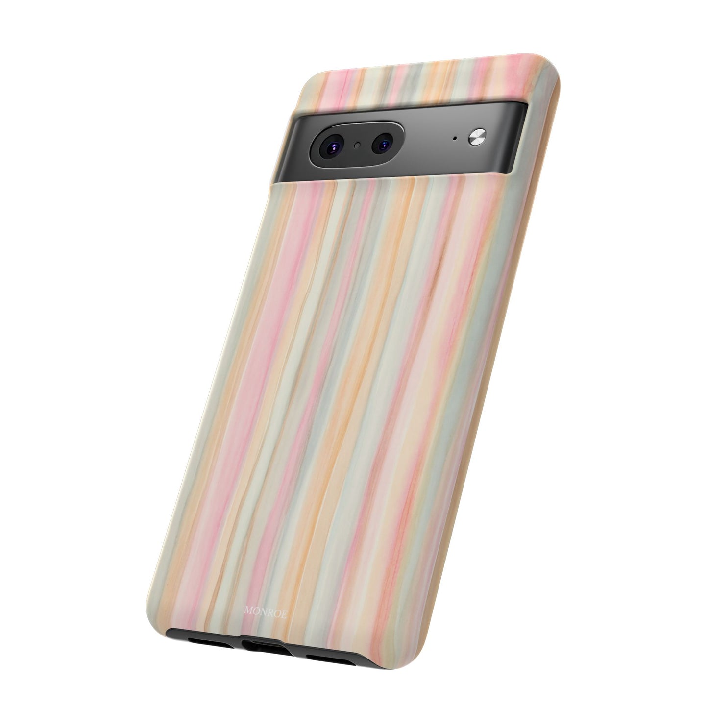 Pastel Watercolor Stripe Tough Case