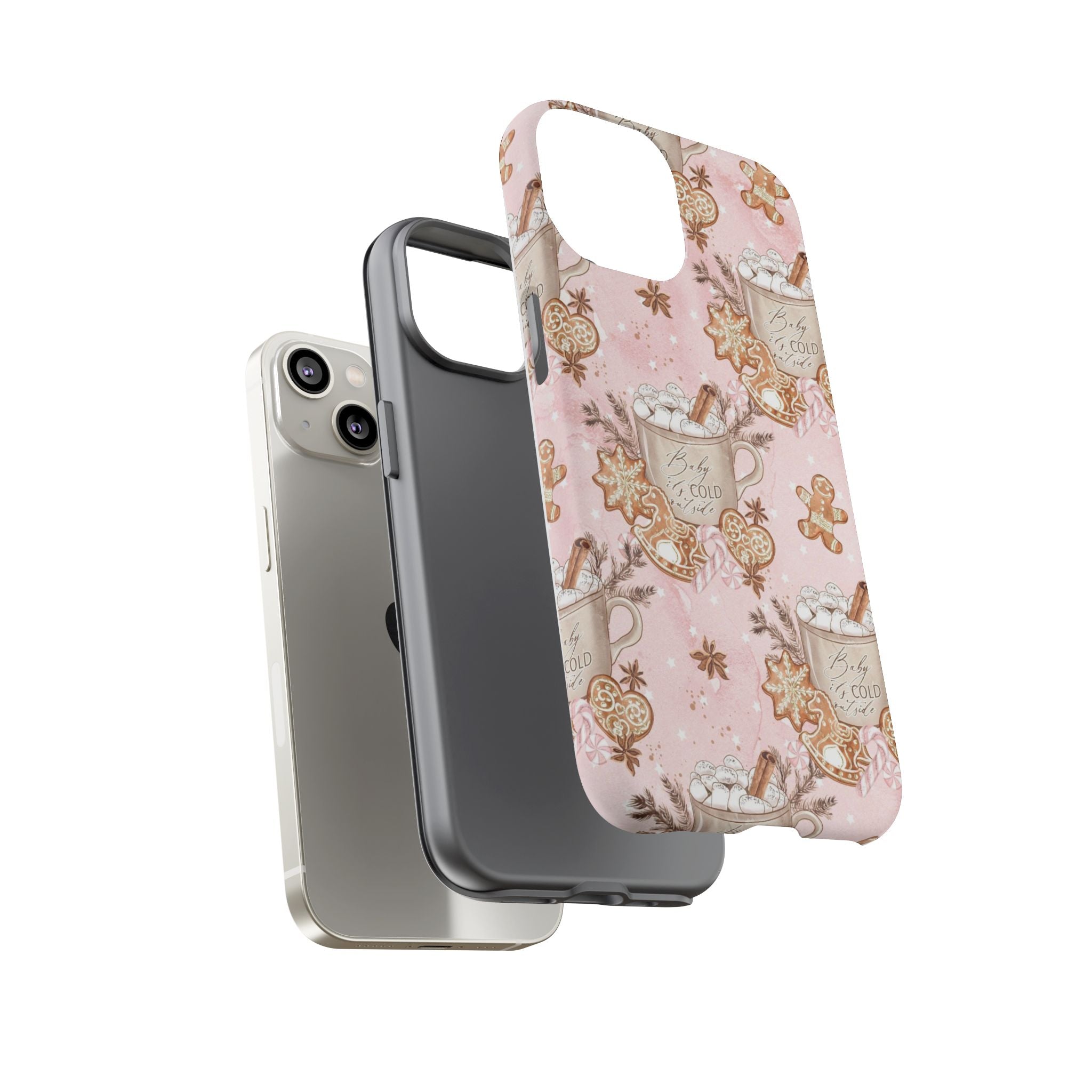 Pink Christmas Phone Case