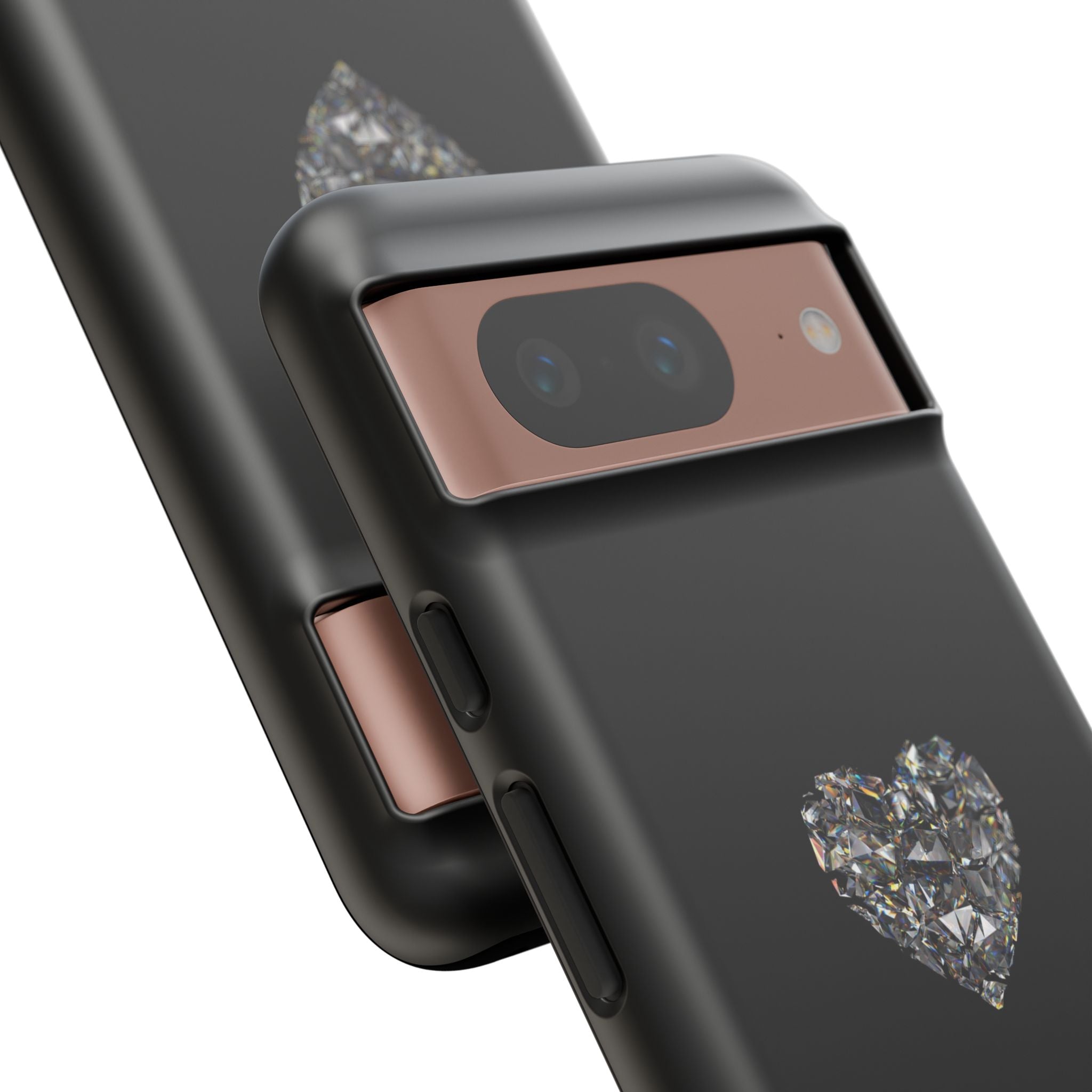 Crystal Heart Phone Case