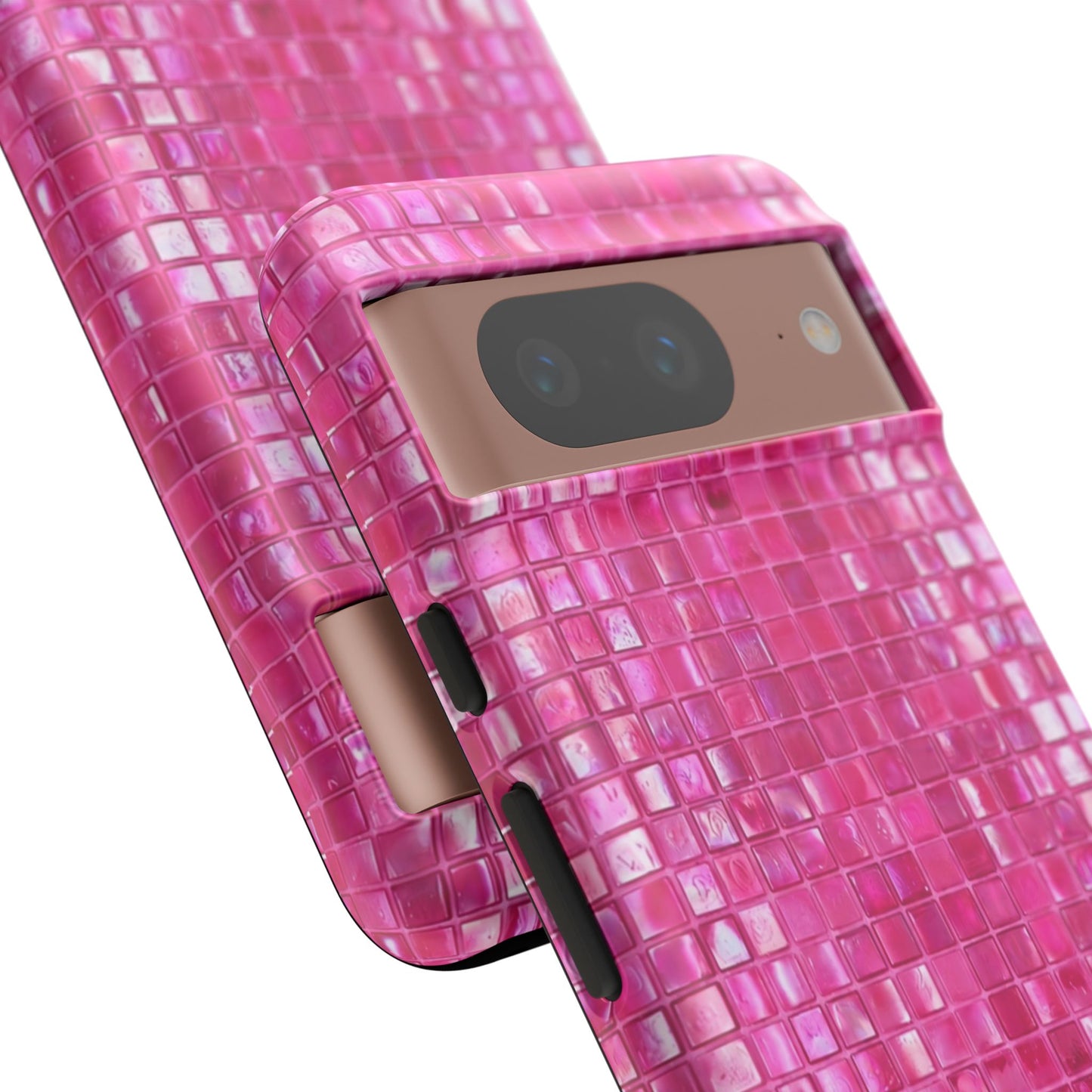 Hot Pink Mosaic Tough Case