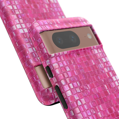 Hot Pink Mosaic Tough Case