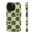Clover Checker Tough Phone Case