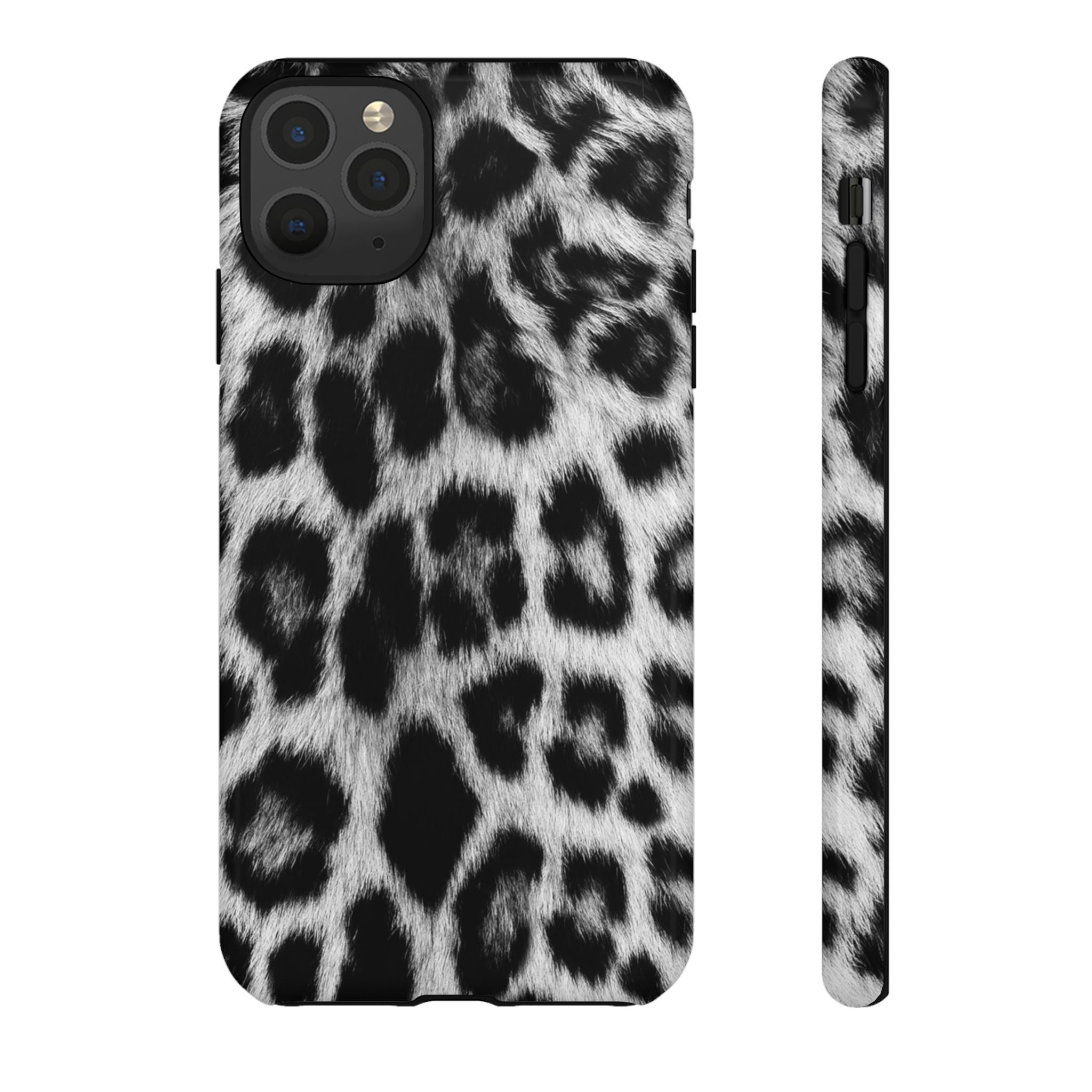 B&W Leopard Phone Case