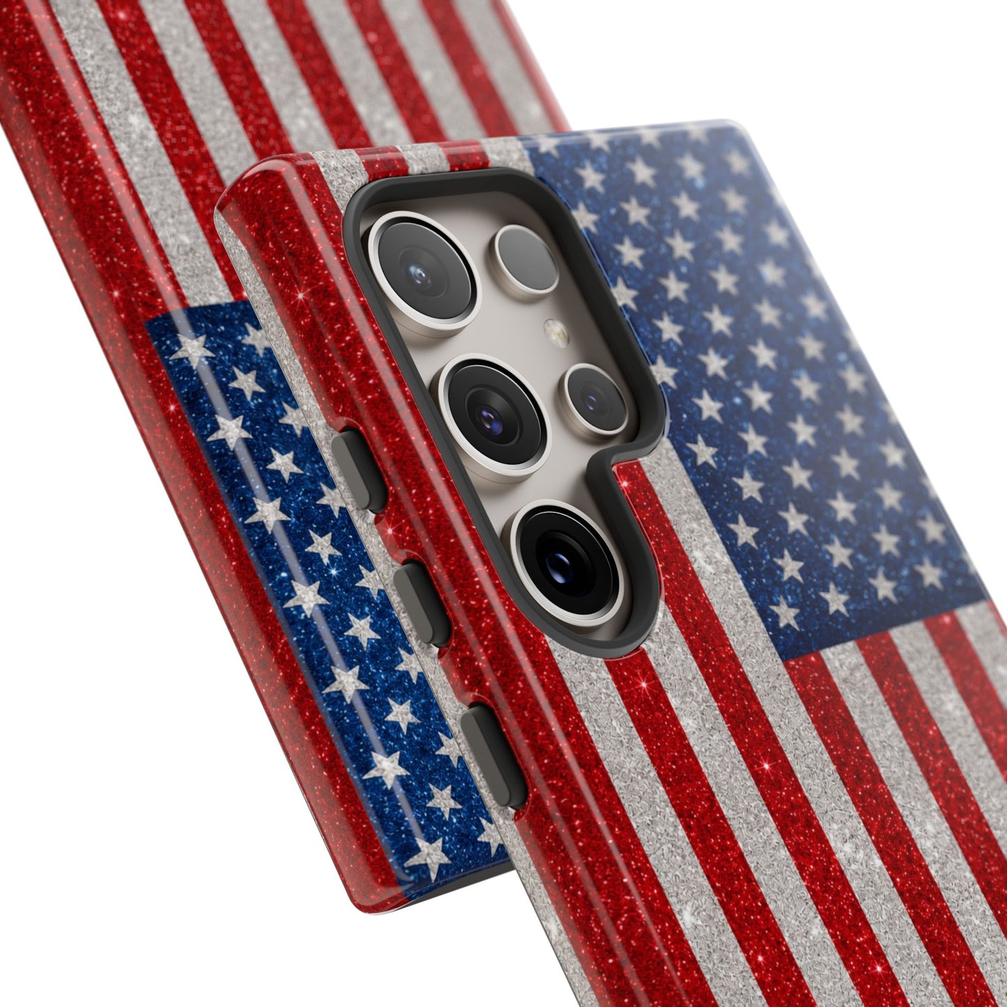 America Glitter Tough Case