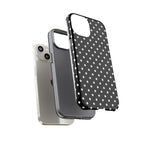 Black Polka Dot Phone Case