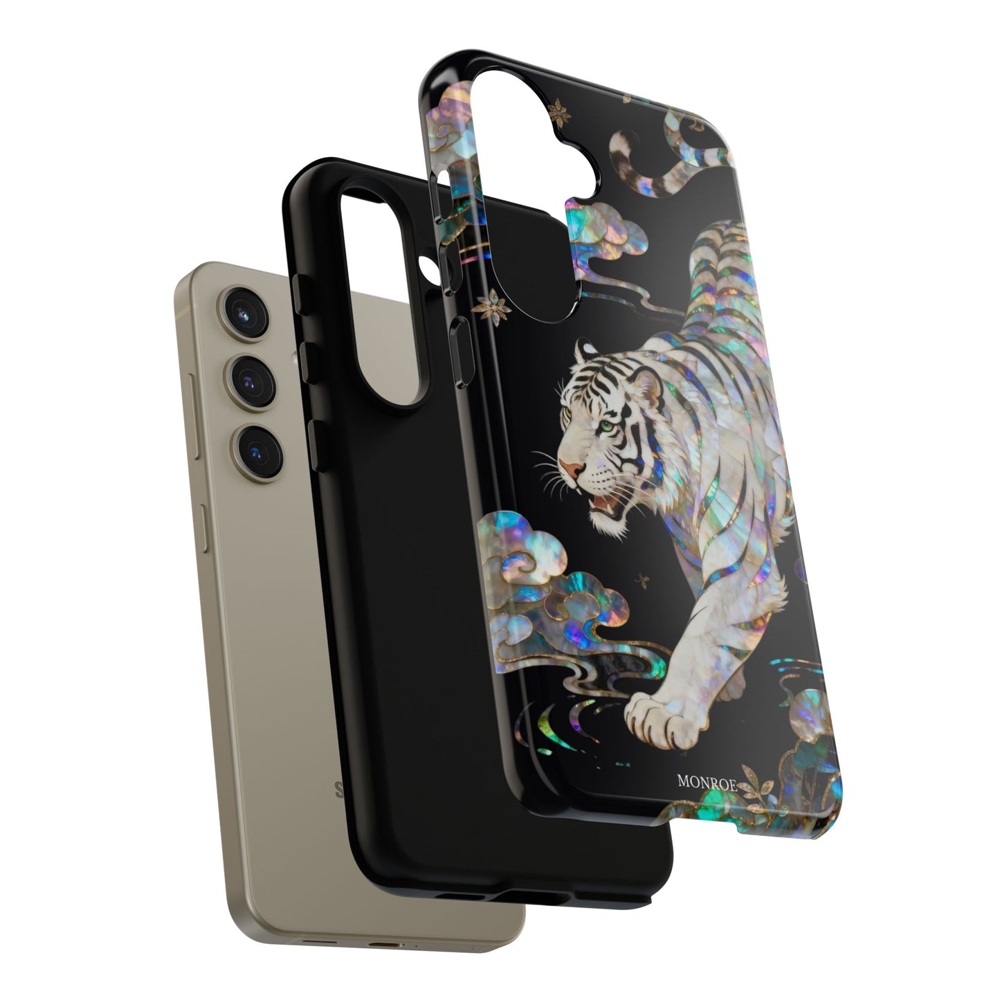Iridescent White Tiger Tough Case