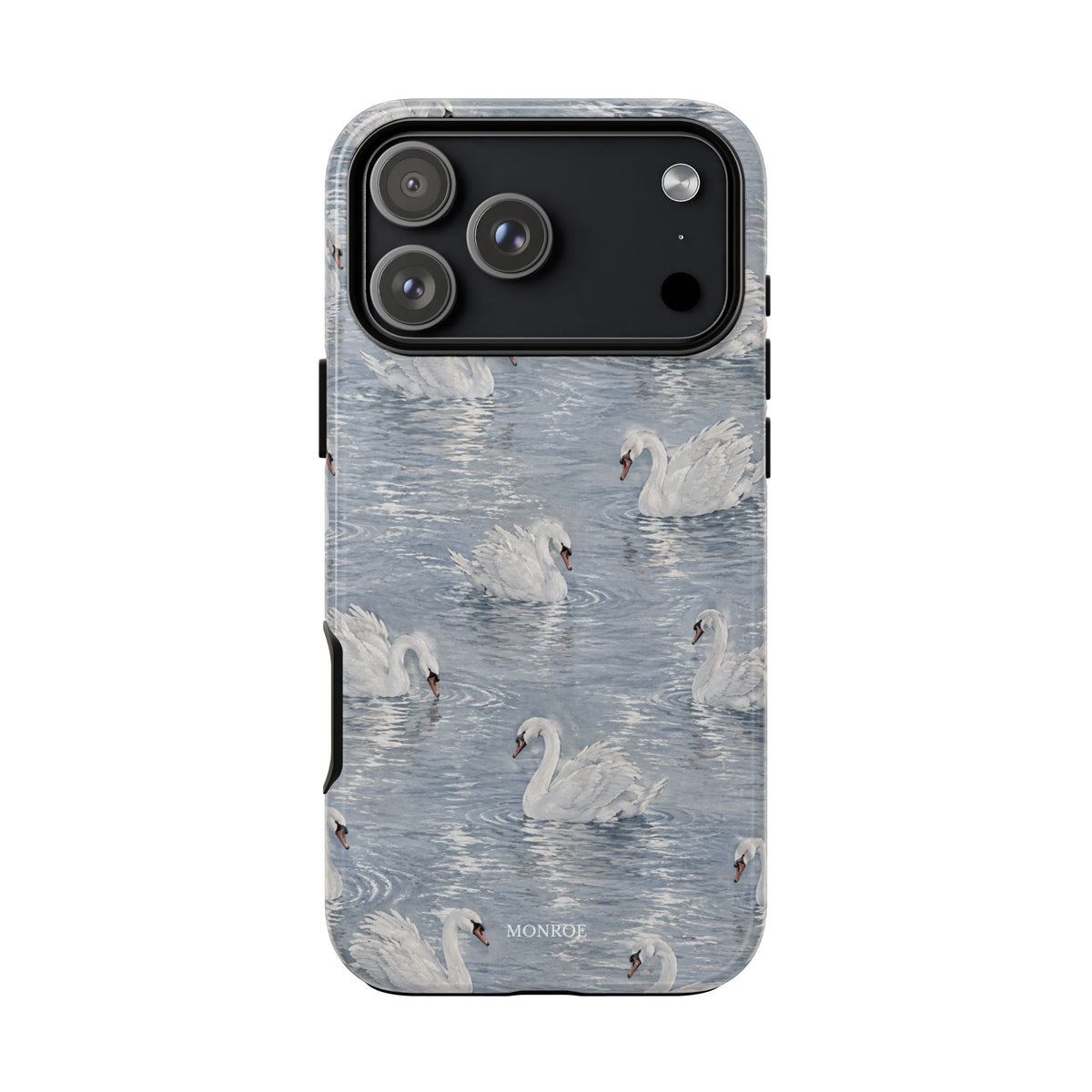 Swan Pattern Tough Case