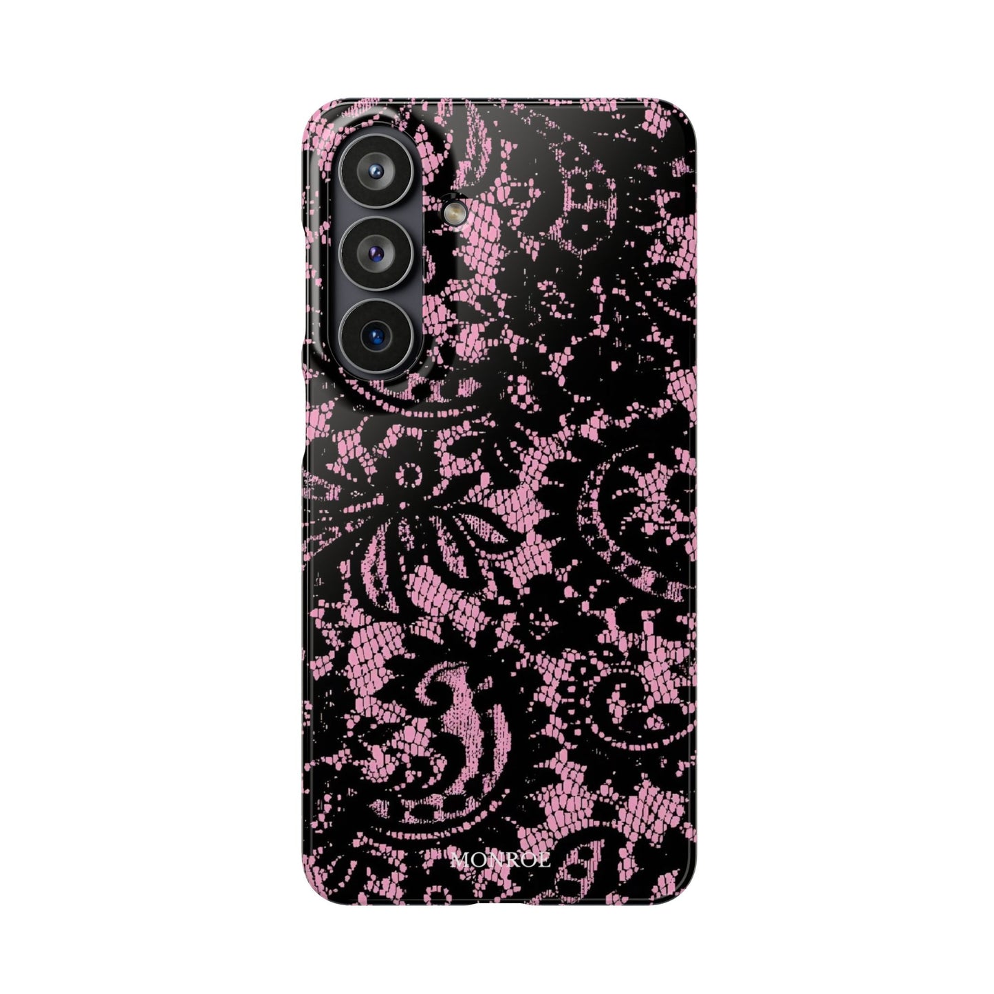 Pink Lace Pattern Case