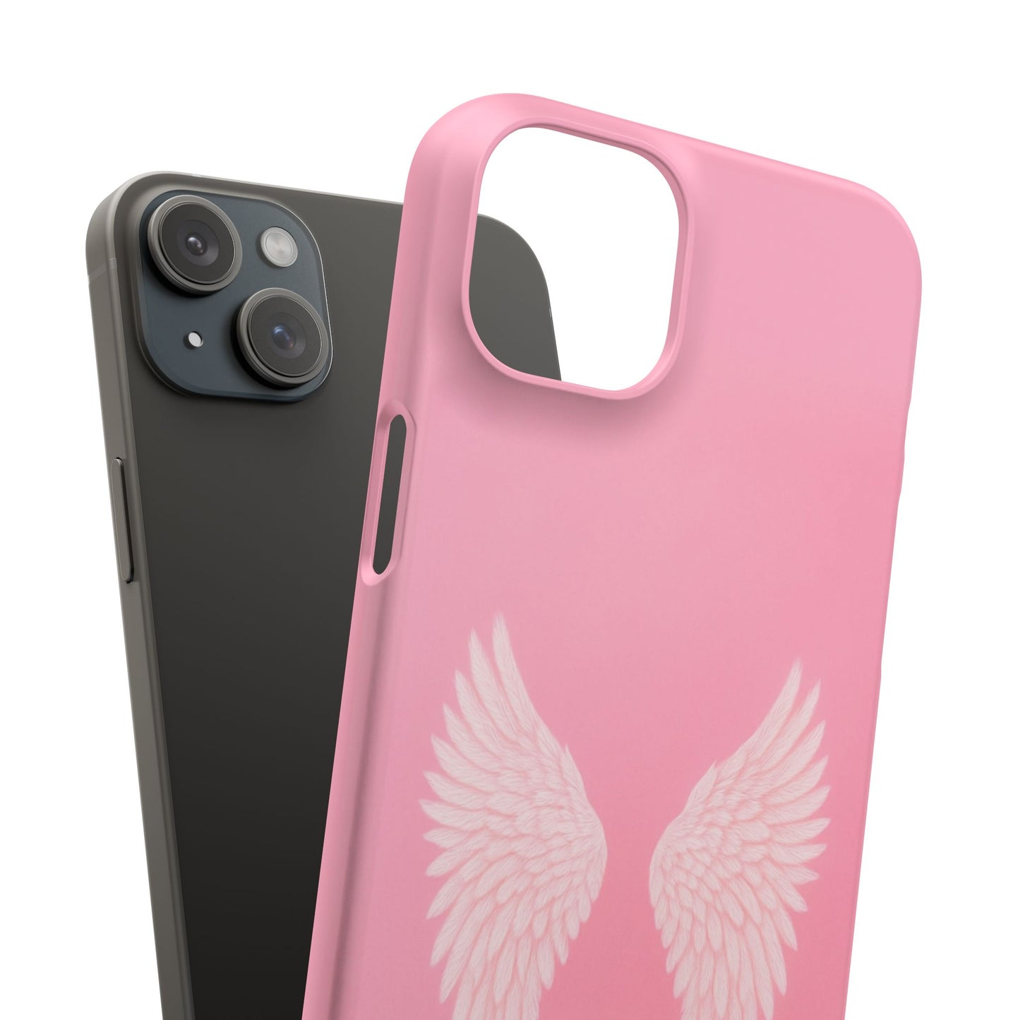 Pink Angel Wings Case