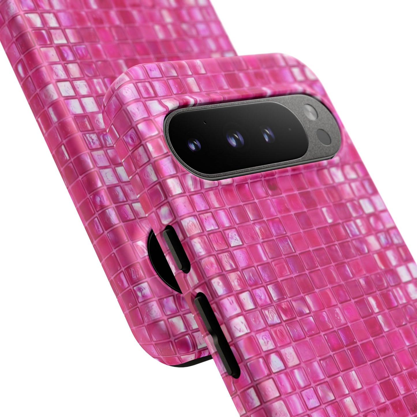 Hot Pink Mosaic Tough Case