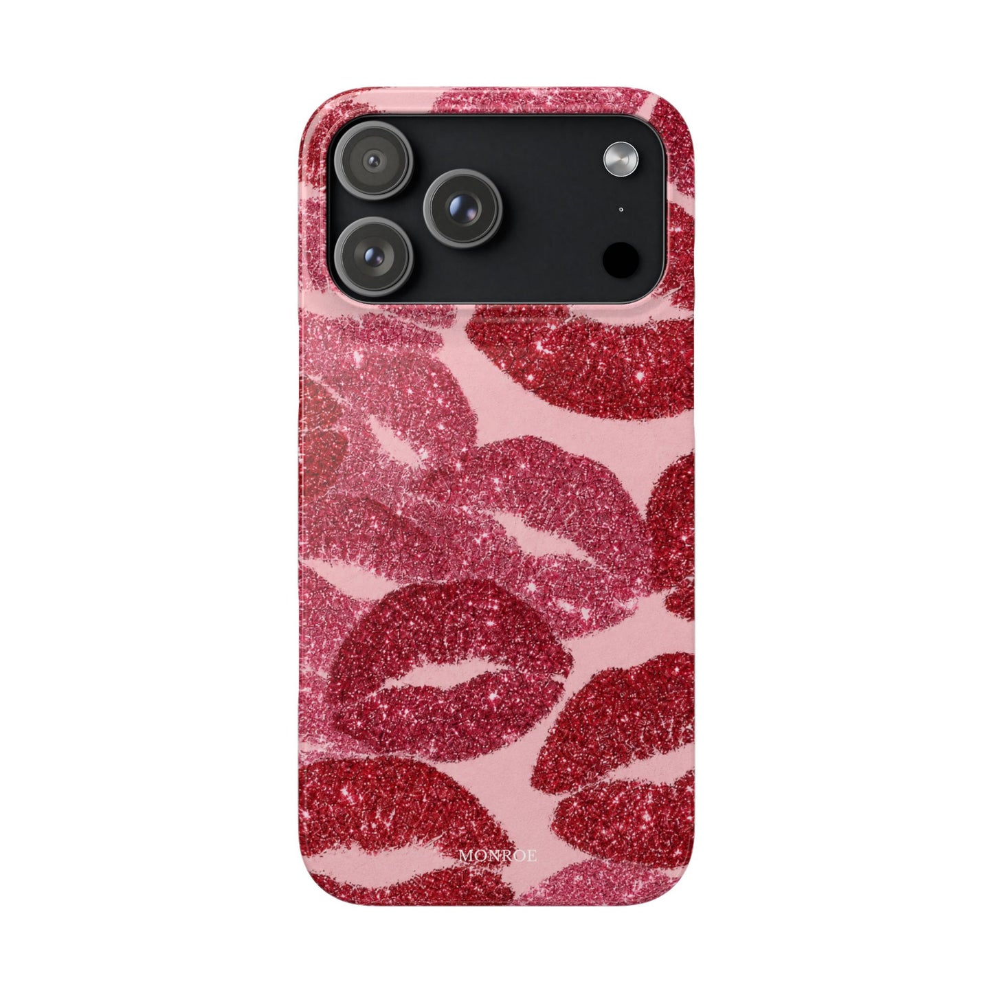 Pink Glitter Kiss Case