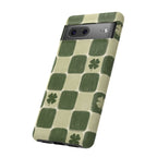 Clover Checker Tough Phone Case