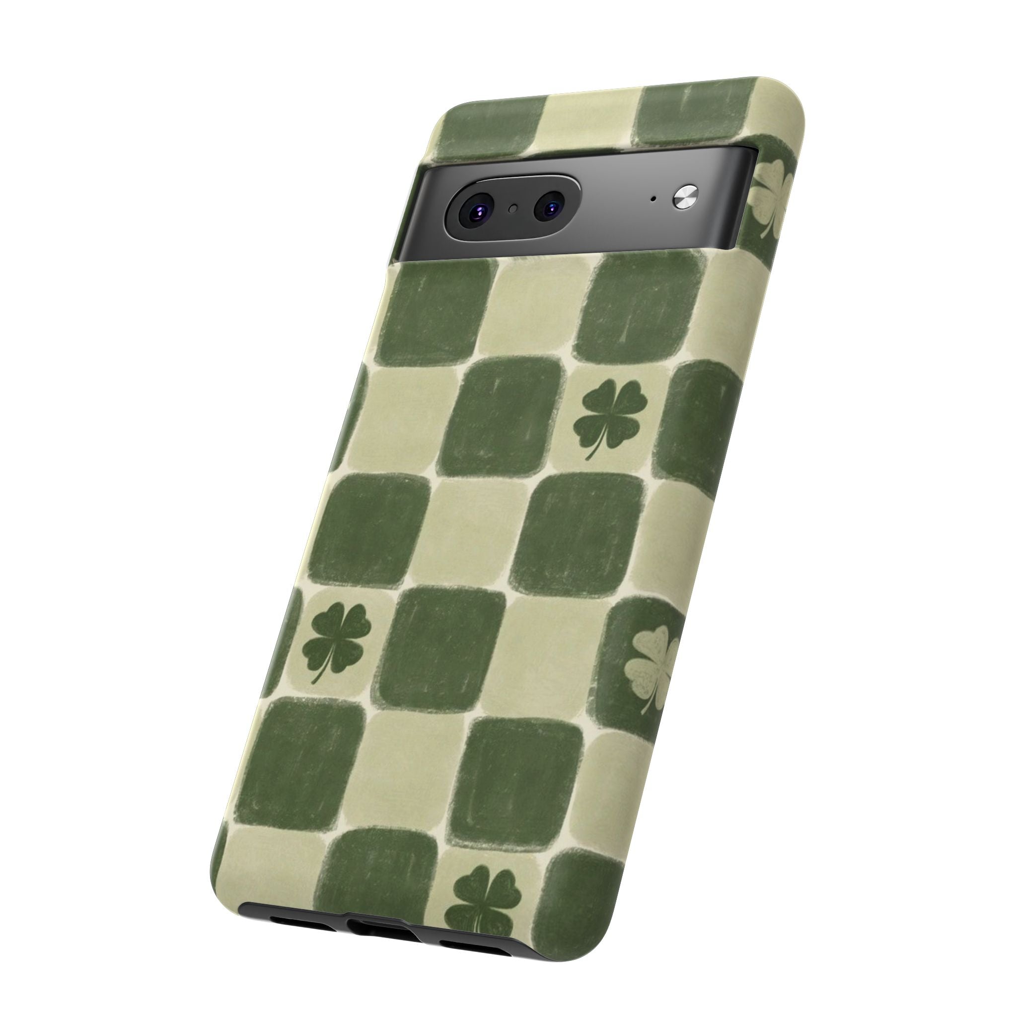 Clover Checker Tough Phone Case