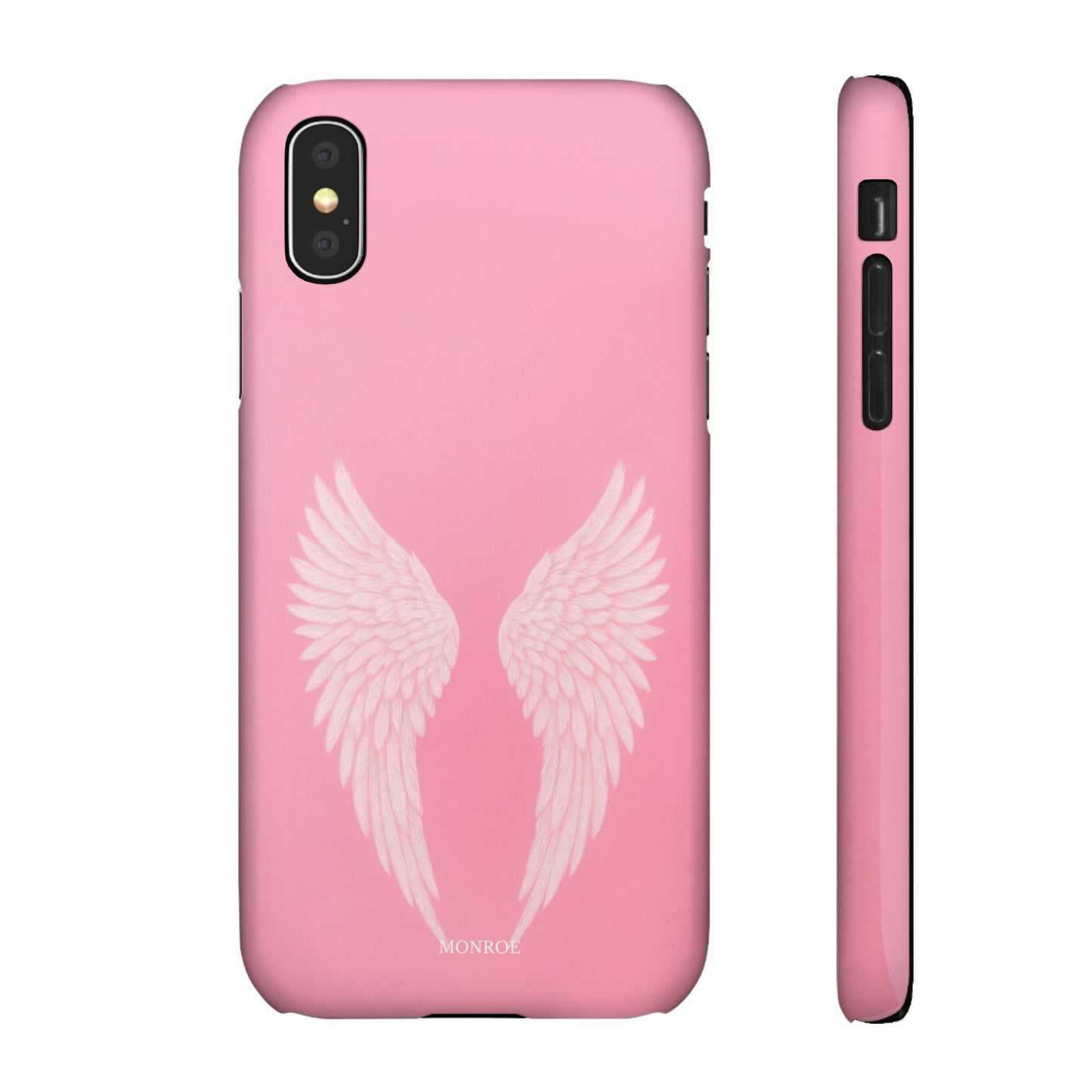 Pink Angel Wings Case