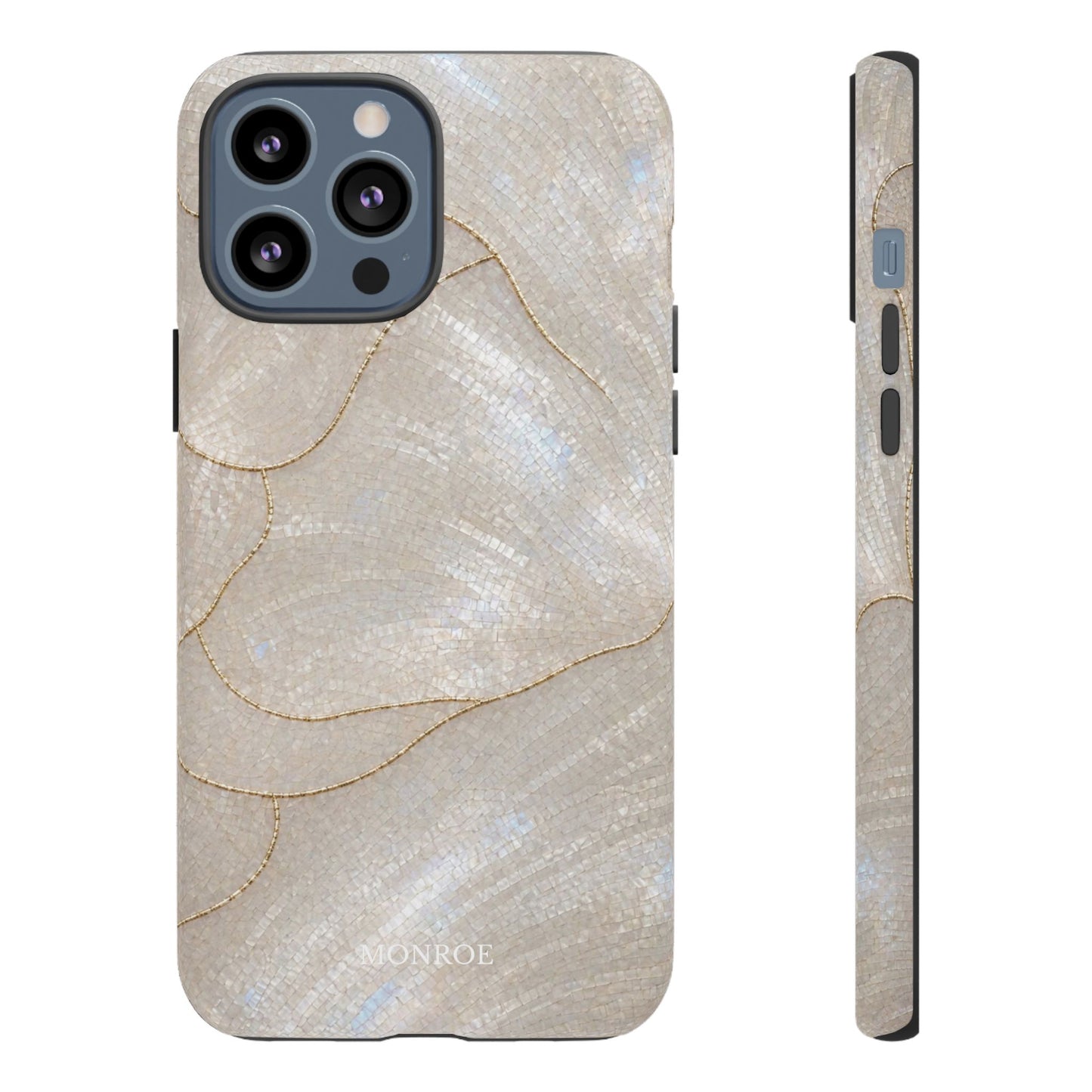 Pearlescent Marble Tough Phone Case