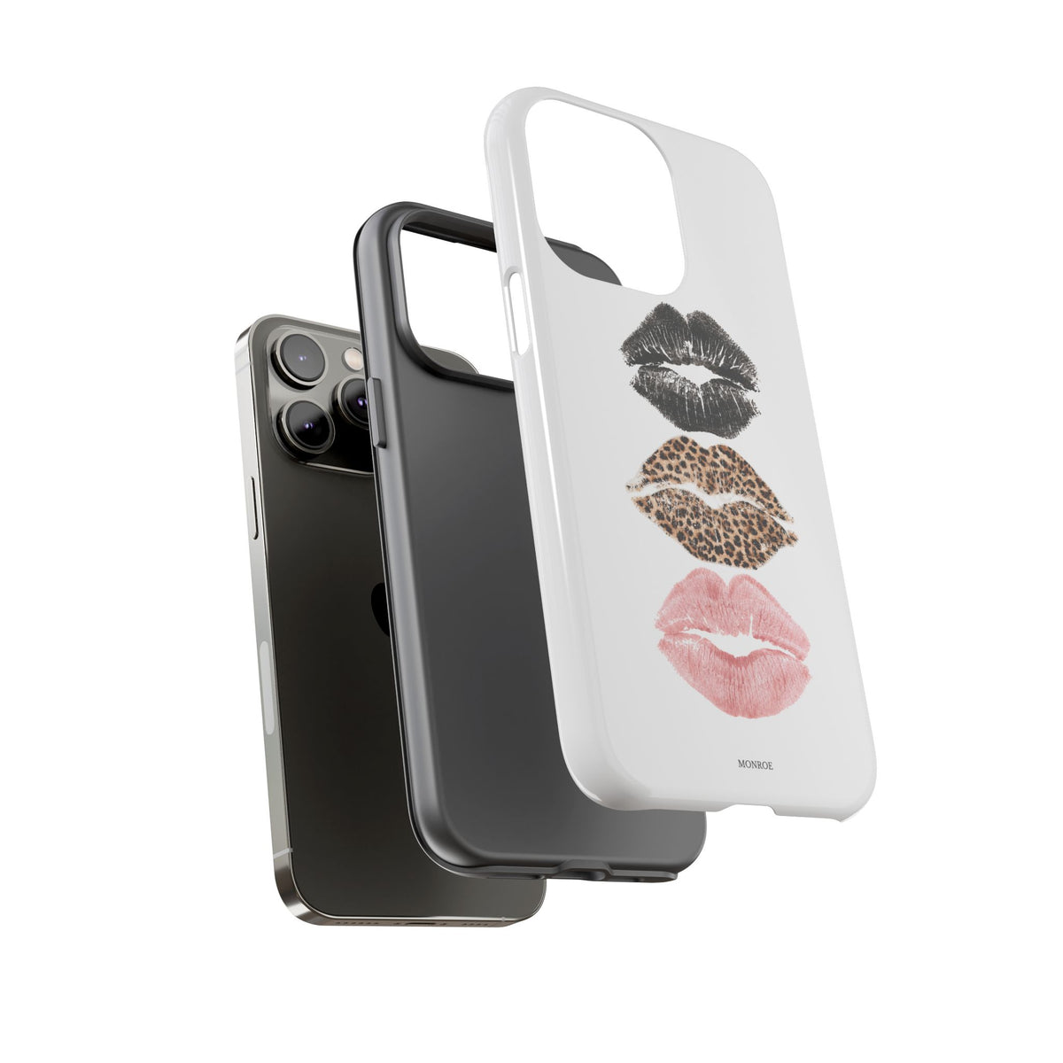 Leopard Glam Lip Tough Case