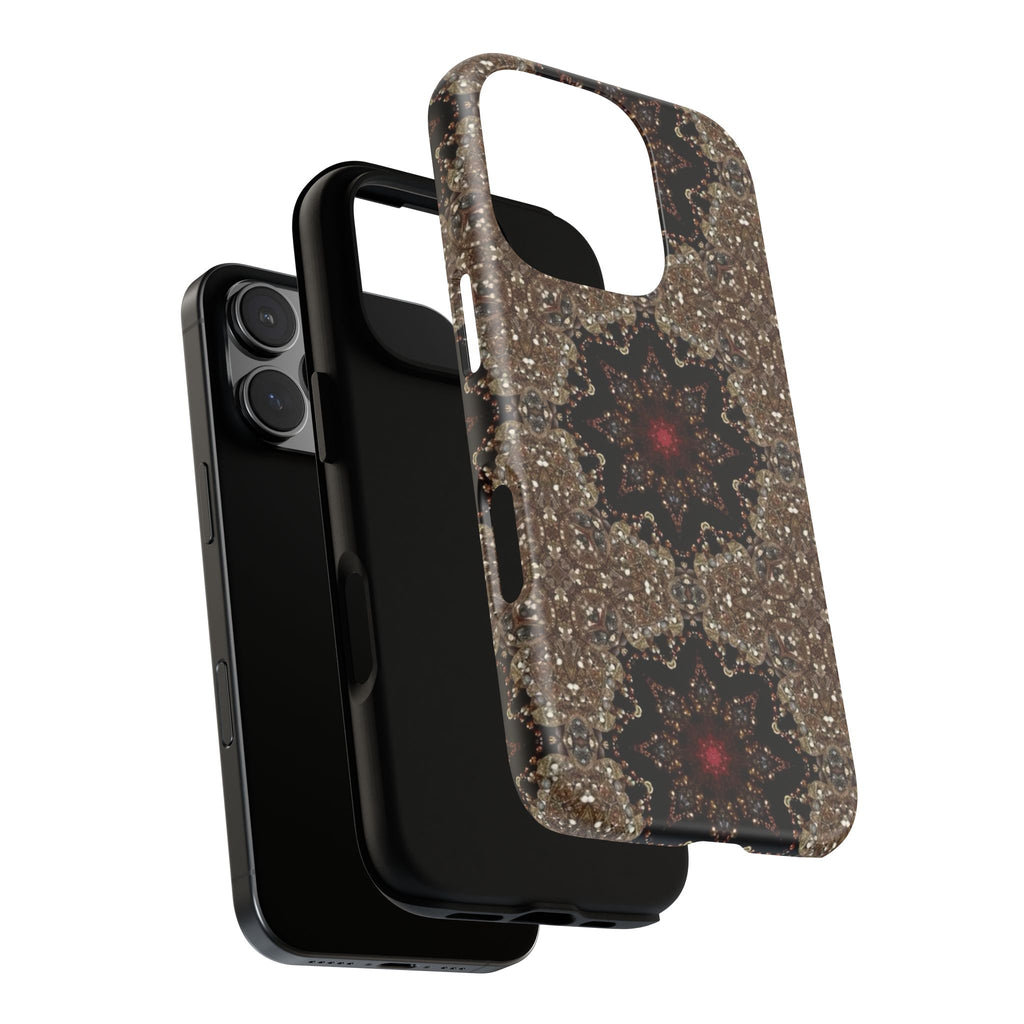 Brown Mandala Tough Protective Case