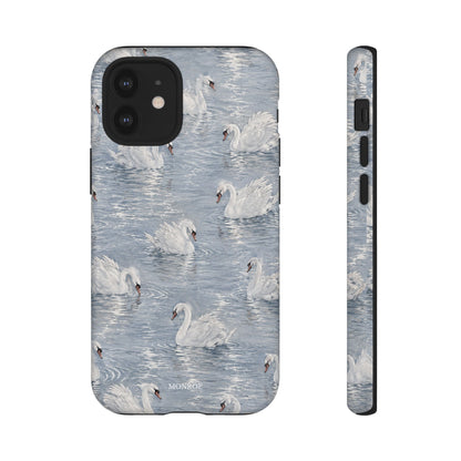Swan Pattern Tough Case