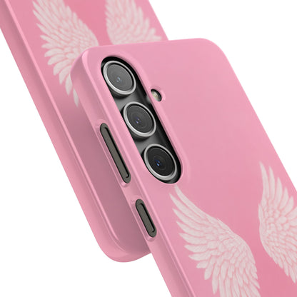 Pink Angel Wings Case