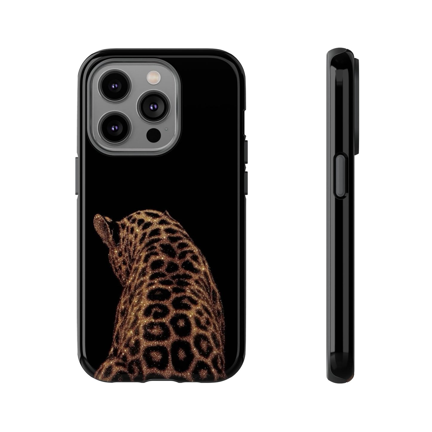 Leopard Back Tough Phone Case
