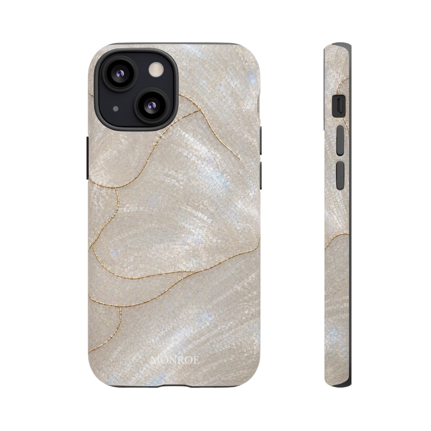 Pearlescent Marble Tough Phone Case