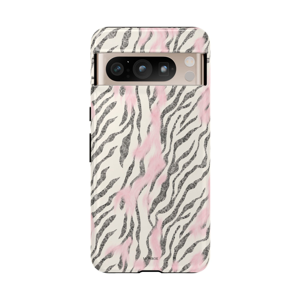 Light Pink Zebra Tough Case