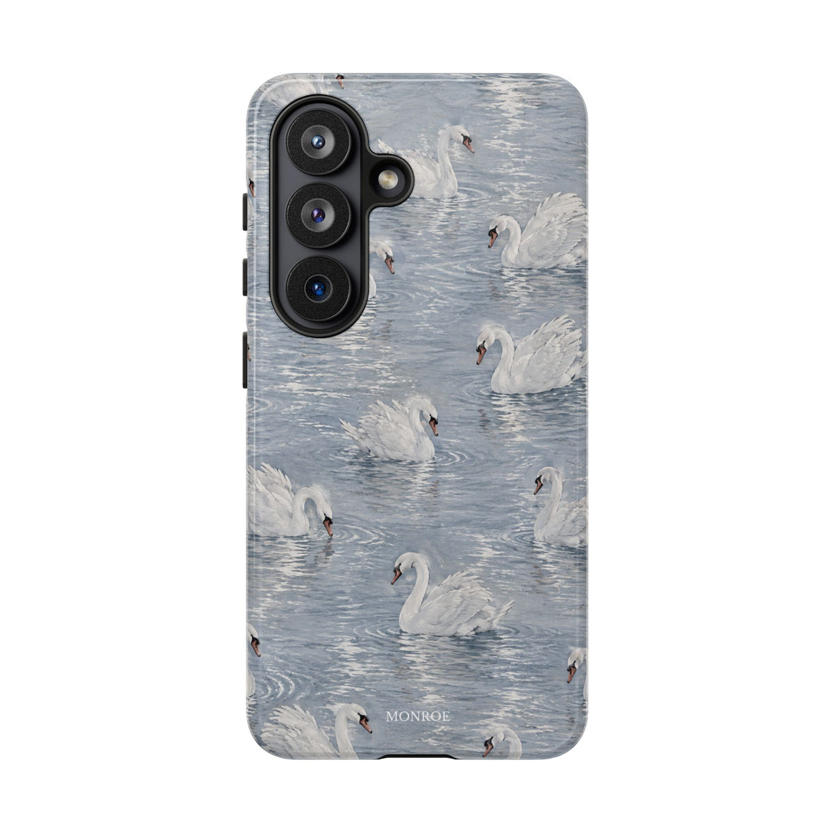 Swan Pattern Tough Case