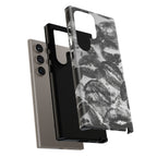 Black and Kiss Design Phone Case