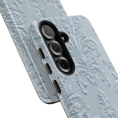 Blue Vintage Pattern Tough Case