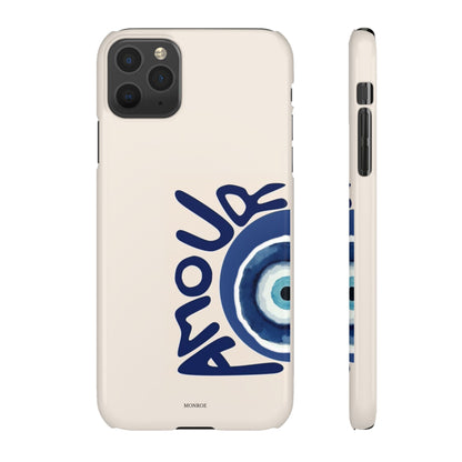 Blue Nazar Evil Eye Case